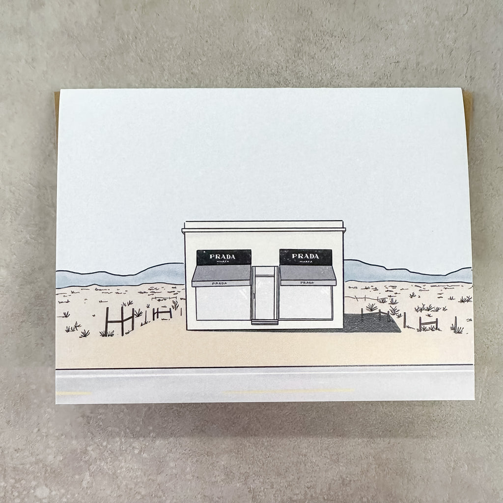 Prada Marfa Card - Lyla's: Clothing, Decor & More - Plano Boutique