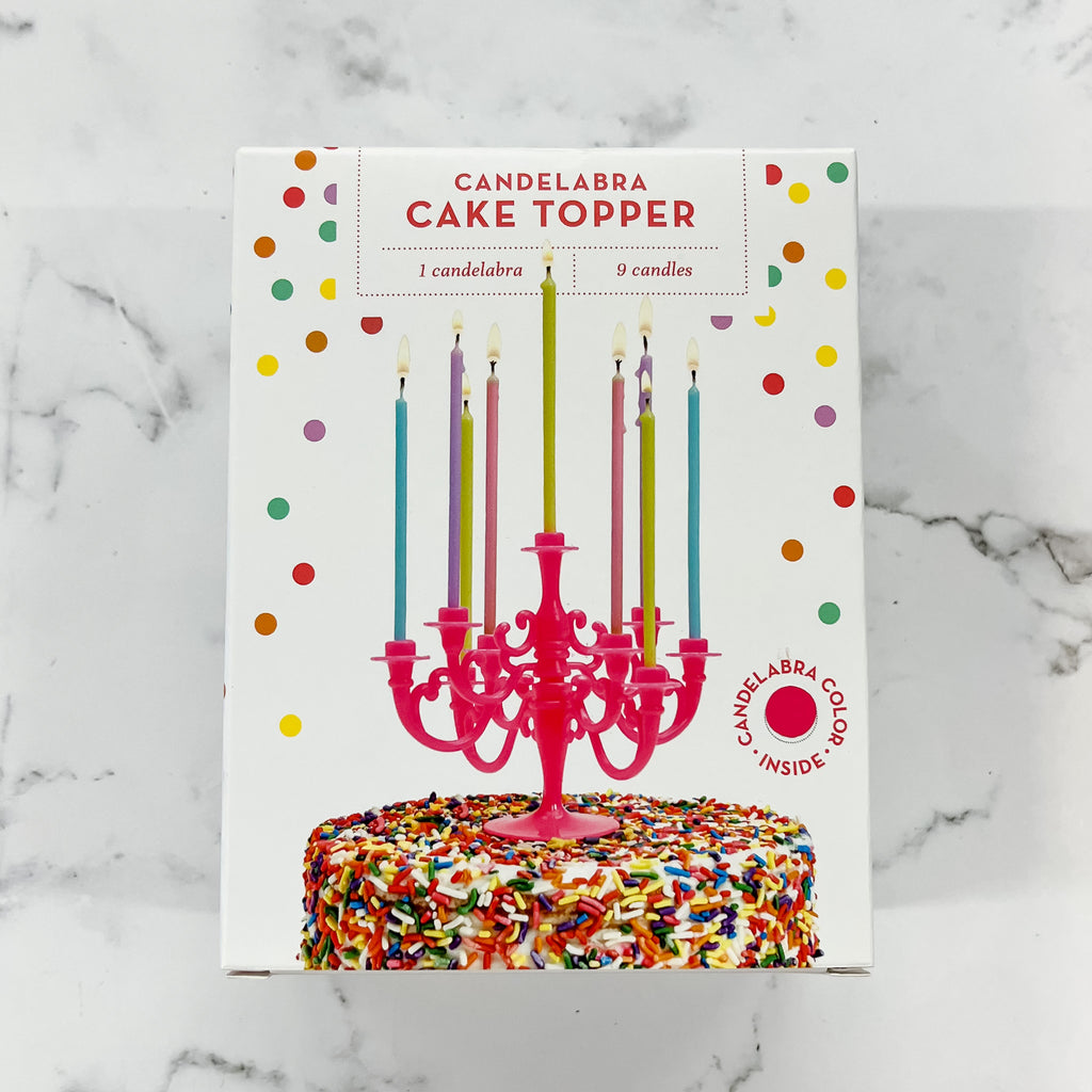 Candelabra Cake Topper - Lyla's: Clothing, Decor & More - Plano Boutique