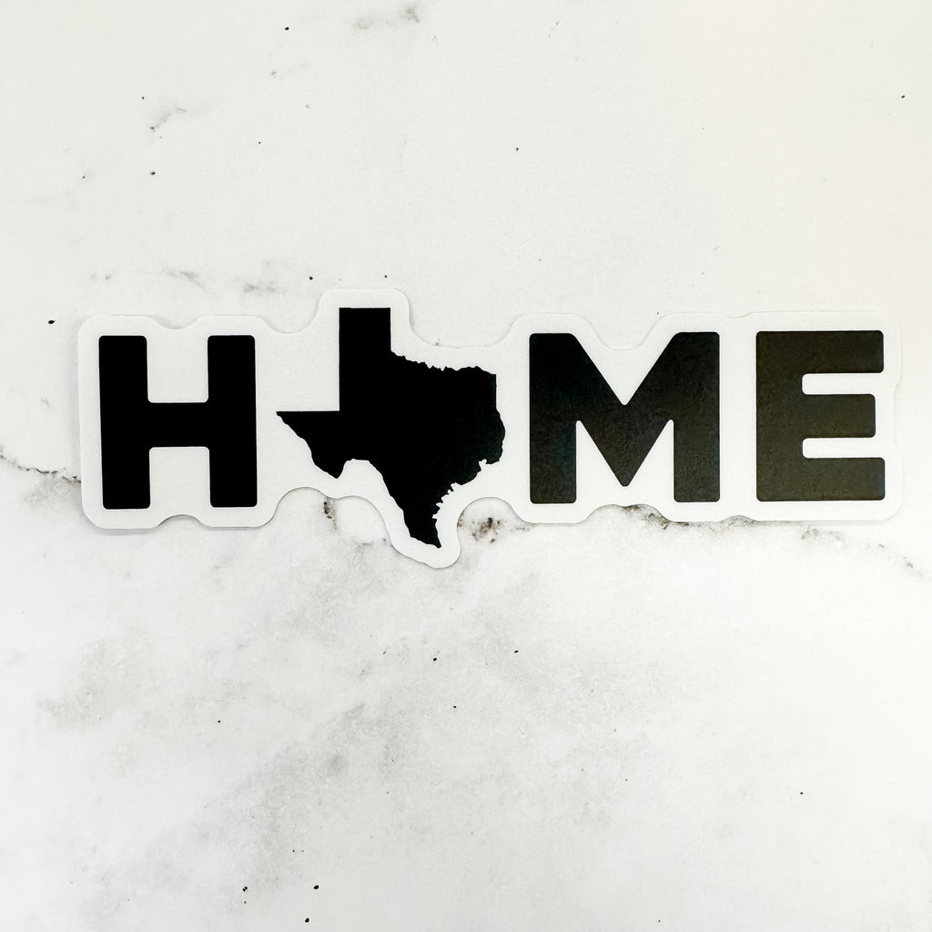 Home Texas Sticker - Lyla's: Clothing, Decor & More - Plano Boutique