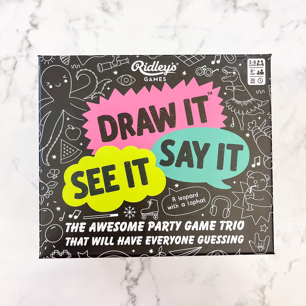 Draw It, See It, Say It Game - Lyla's: Clothing, Decor & More - Plano Boutique