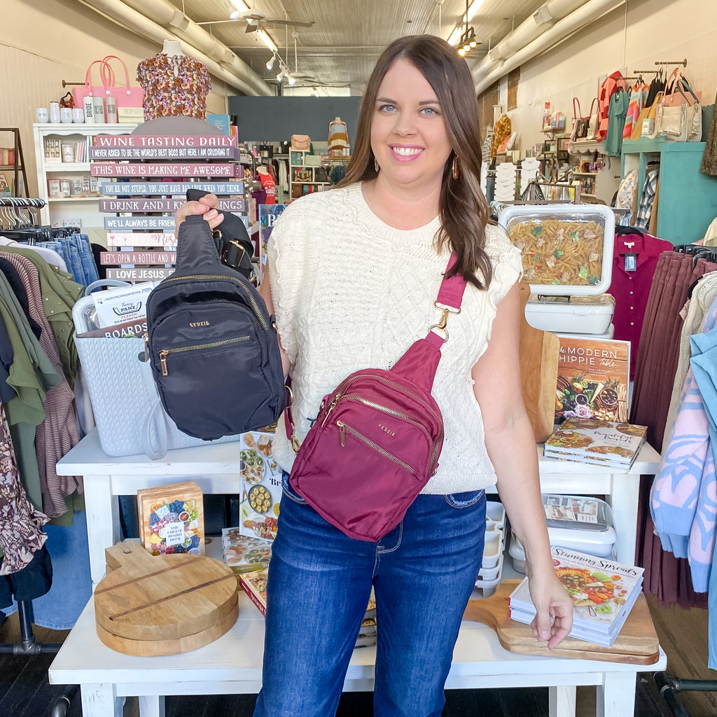 Roundtrip Convertible Sling Bag - Lyla's: Clothing, Decor & More - Plano Boutique