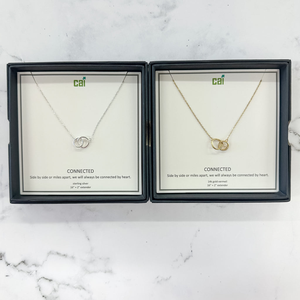 Connected Be Inspired Necklace by CAI - Lyla's: Clothing, Decor & More - Plano Boutique