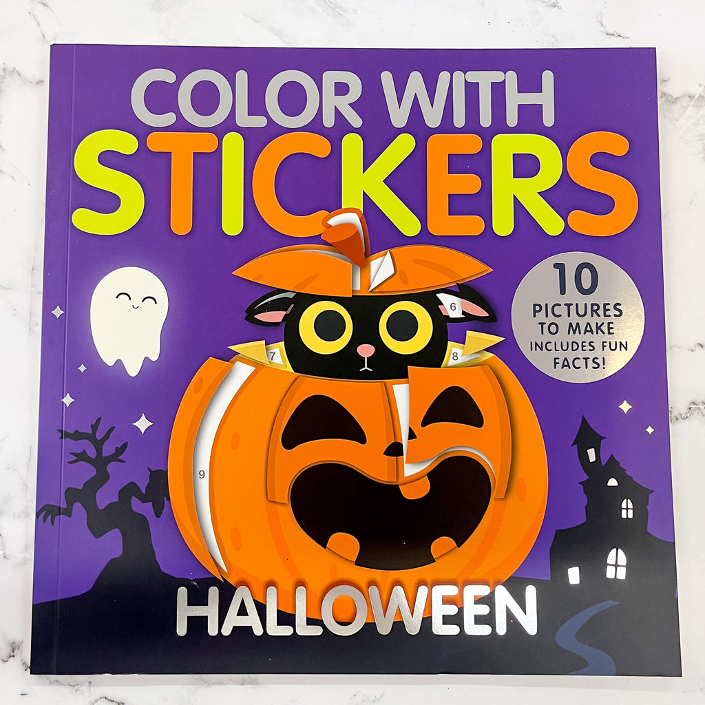 Color with Stickers Halloween - Lyla's: Clothing, Decor & More - Plano Boutique