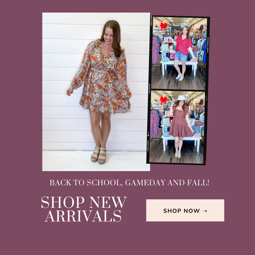 Lyla's is your go to online boutique for fall clothing!  Shop our fall outfits for gameday, datenight and back to school!  Lyla's is located in Plano, TX!