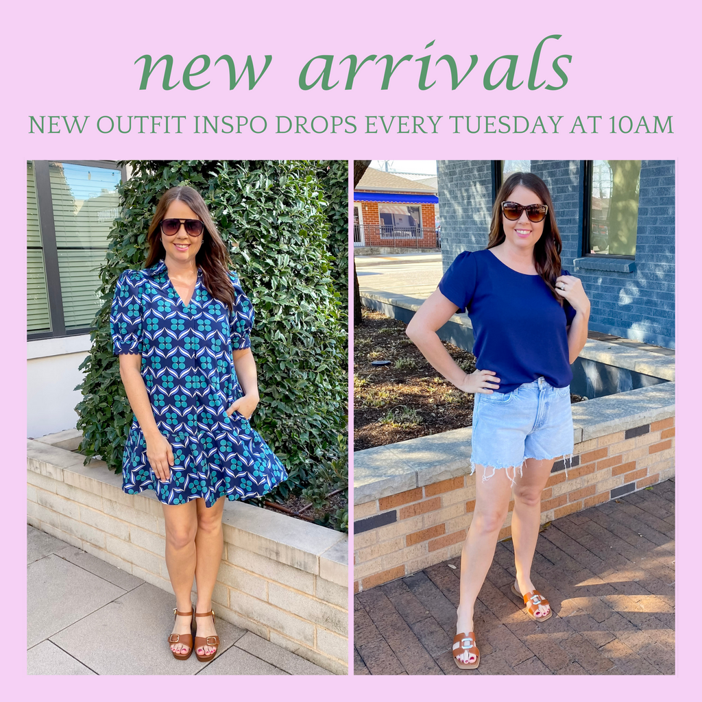 Shop Lyla's Clothing & Gifts in Downtown Plano & Rockwall, Texas! We have new arrivals every Tuesday at 10am! Shop woman's clothing, accessories, and gifts! 