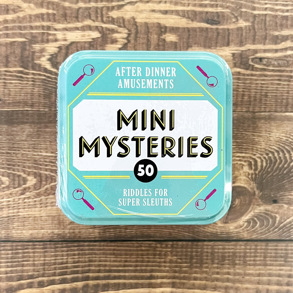 After Dinner Amusements: Mini Mysteries - Lyla's: Clothing, Decor & More - Plano Boutique