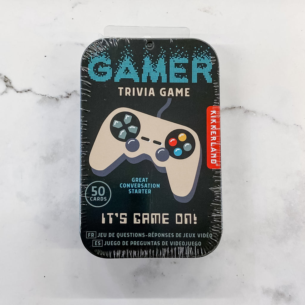 Gamer Trivia Tin - Lyla's: Clothing, Decor & More - Plano Boutique