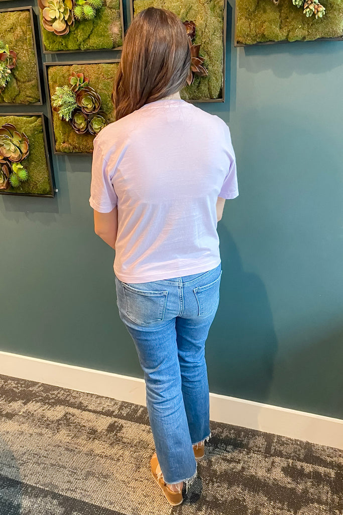 Texas Arched Outline Orchid Top - Lyla's: Clothing, Decor & More - Plano Boutique