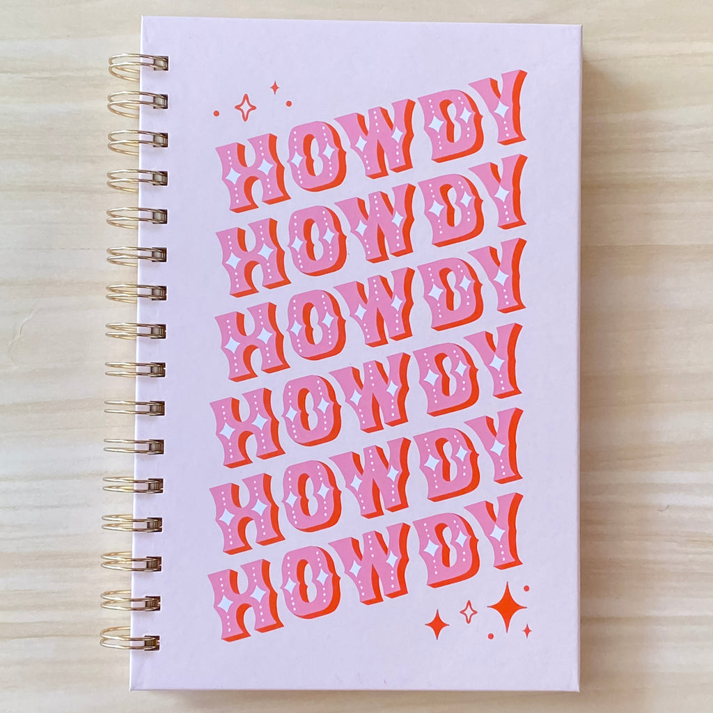 Howdy Partner Medium Spiral Notebook - Lyla's: Clothing, Decor & More - Plano Boutique