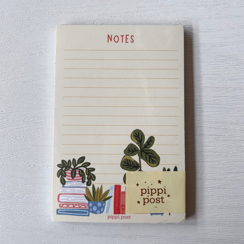 Plants & Books Notepad - Lyla's: Clothing, Decor & More - Plano Boutique