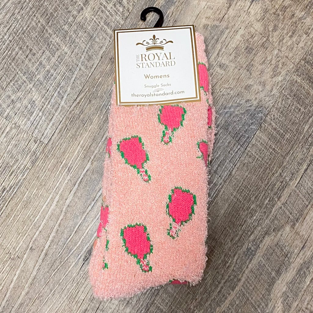 Pickleball Snuggle Ladies Socks - Lyla's: Clothing, Decor & More - Plano Boutique
