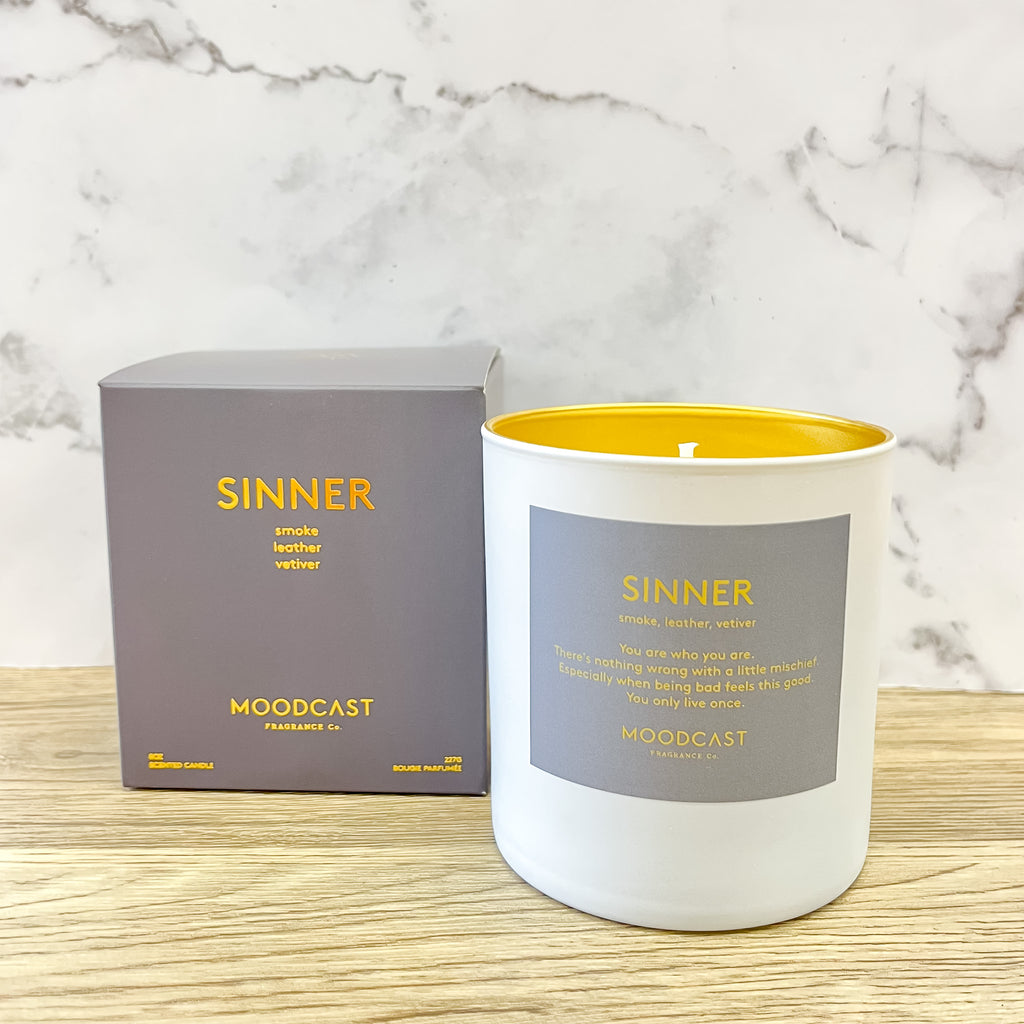 Moodcast - Sinner Candle - Lyla's: Clothing, Decor & More - Plano Boutique