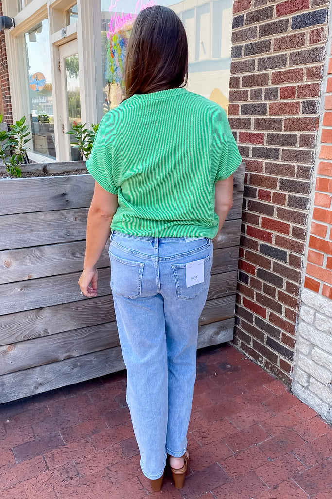 Leann Deference Mid Rise Dad Jeans by Vervet - Lyla's: Clothing, Decor & More - Plano Boutique