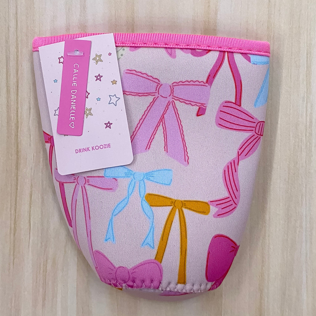 Coquette Bows Small Drink Sleeve - Lyla's: Clothing, Decor & More - Plano Boutique