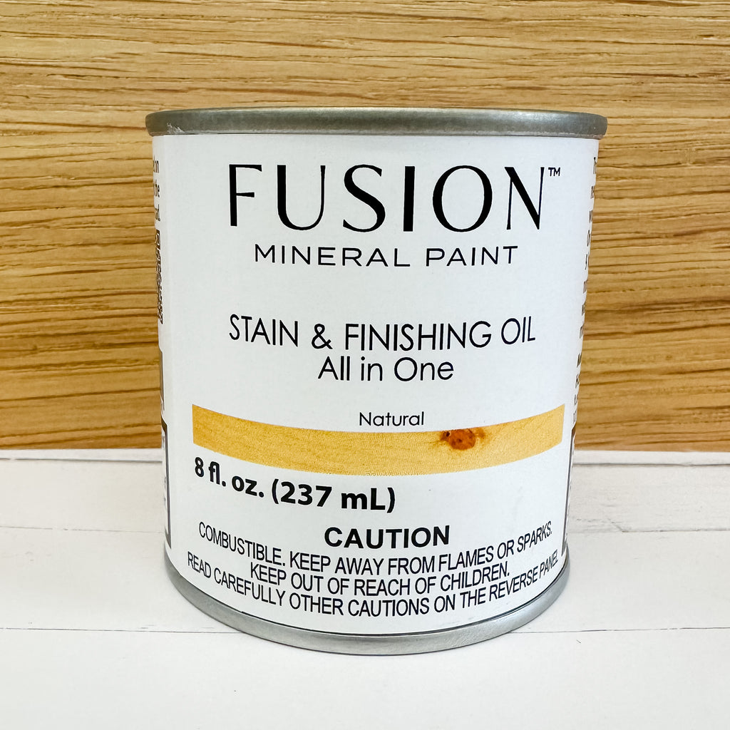 Fusion Mineral Paint Stain and Finishing Oil: Natural - Lyla's: Clothing, Decor & More - Plano Boutique