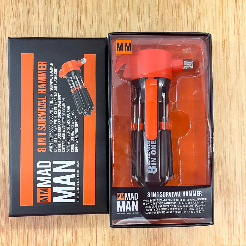 8-in-1 Survival Hammer - Lyla's: Clothing, Decor & More - Plano Boutique