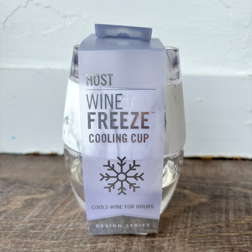 HOST Wine Freeze Cup: Marble - Lyla's: Clothing, Decor & More - Plano Boutique