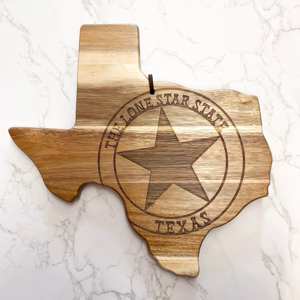 Texas Origins Lone Star State Board - Lyla's: Clothing, Decor & More - Plano Boutique
