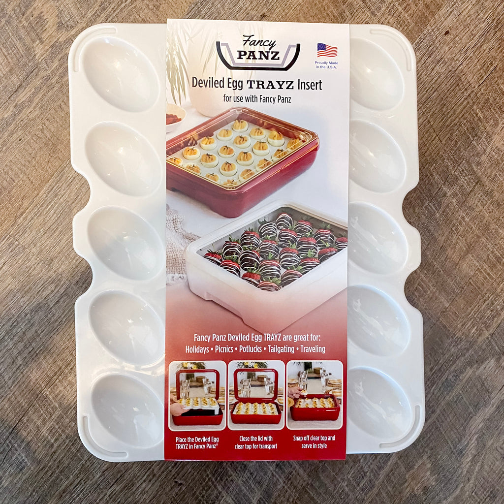 Deviled Egg Trayz Fancy Panz - Lyla's: Clothing, Decor & More - Plano Boutique