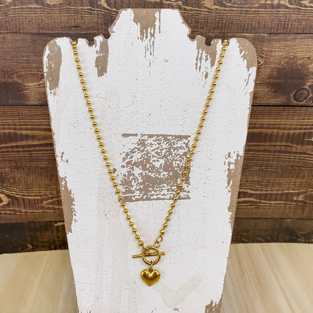 Heart Breaker Necklace - Lyla's: Clothing, Decor & More - Plano Boutique