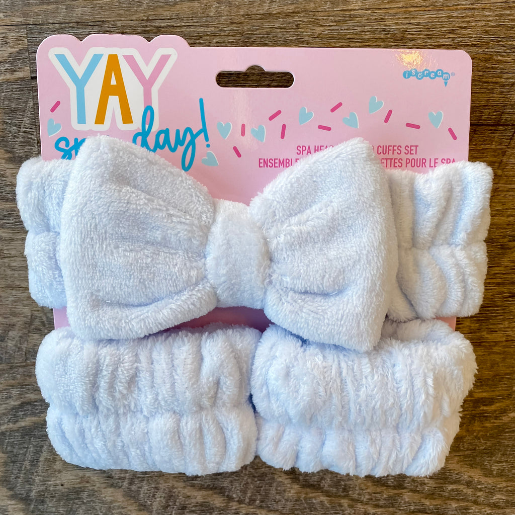 Sprinkle Spa Day Headband and Cuff Set - Lyla's: Clothing, Decor & More - Plano Boutique