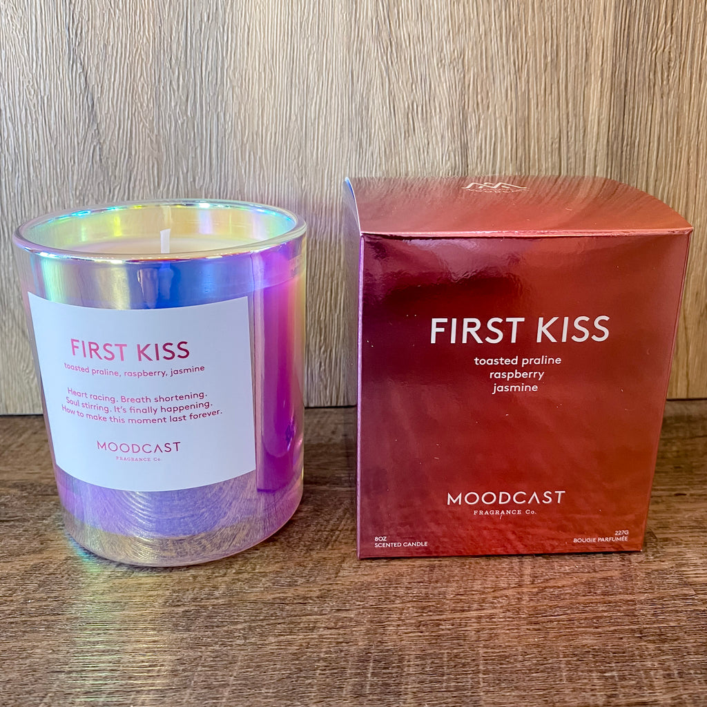 Moodcast - First Kiss Candle - Lyla's: Clothing, Decor & More - Plano Boutique
