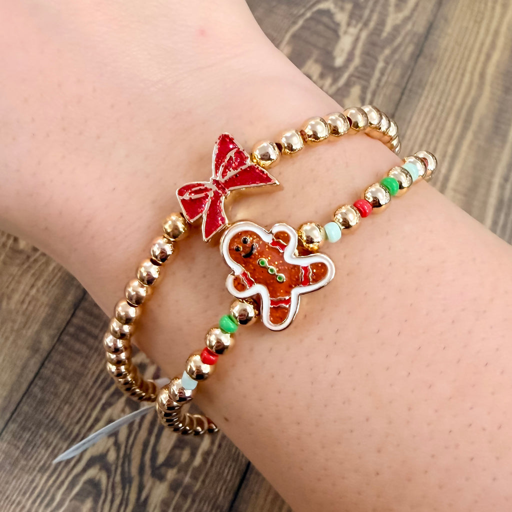 Assorted Holiday Charm Bracelet - Lyla's: Clothing, Decor & More - Plano Boutique