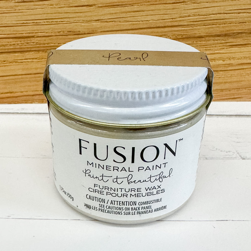 Fusion Mineral Paint Furniture Wax: Pearl - Lyla's: Clothing, Decor & More - Plano Boutique