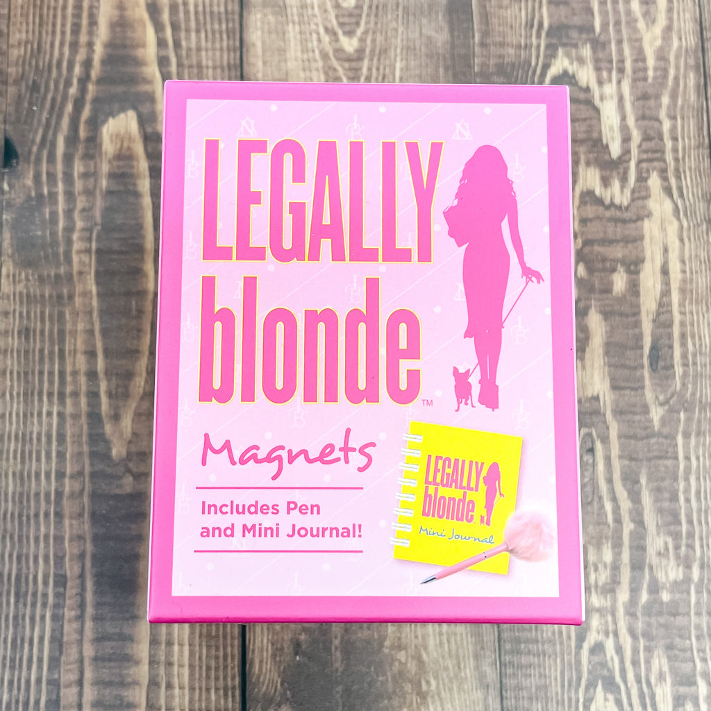 Legally Blonde Magnets: Includes Pen and Mini Journal! - Lyla's: Clothing, Decor & More - Plano Boutique