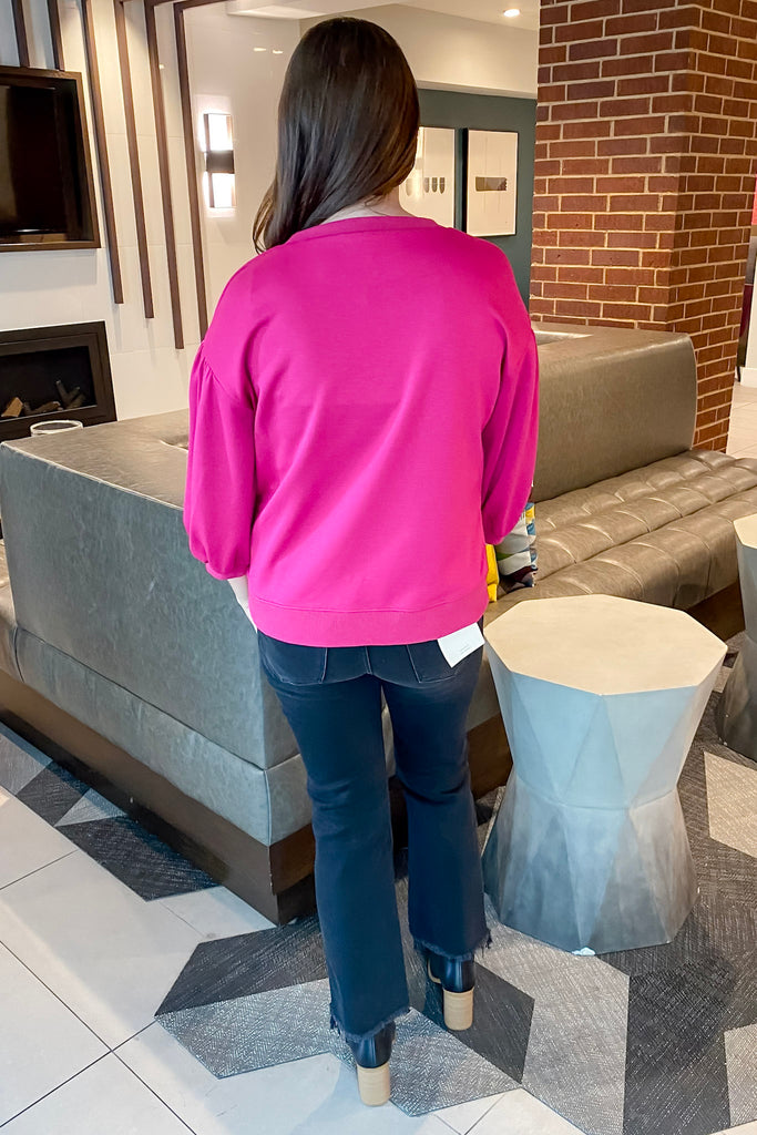 Make It Work Magenta Top - Lyla's: Clothing, Decor & More - Plano Boutique