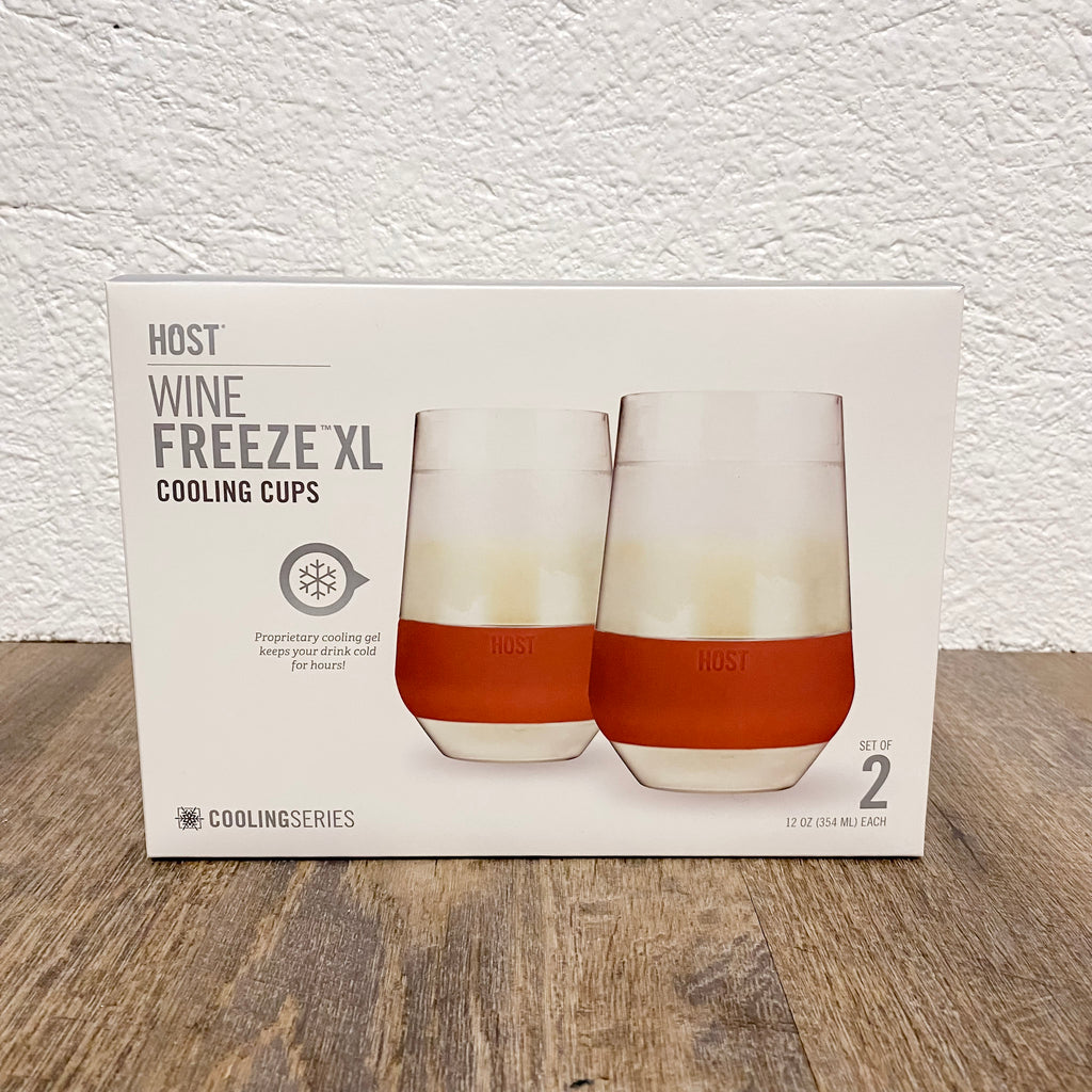 HOST Wine Freeze XL Set in Terra Cotta - Lyla's: Clothing, Decor & More - Plano Boutique