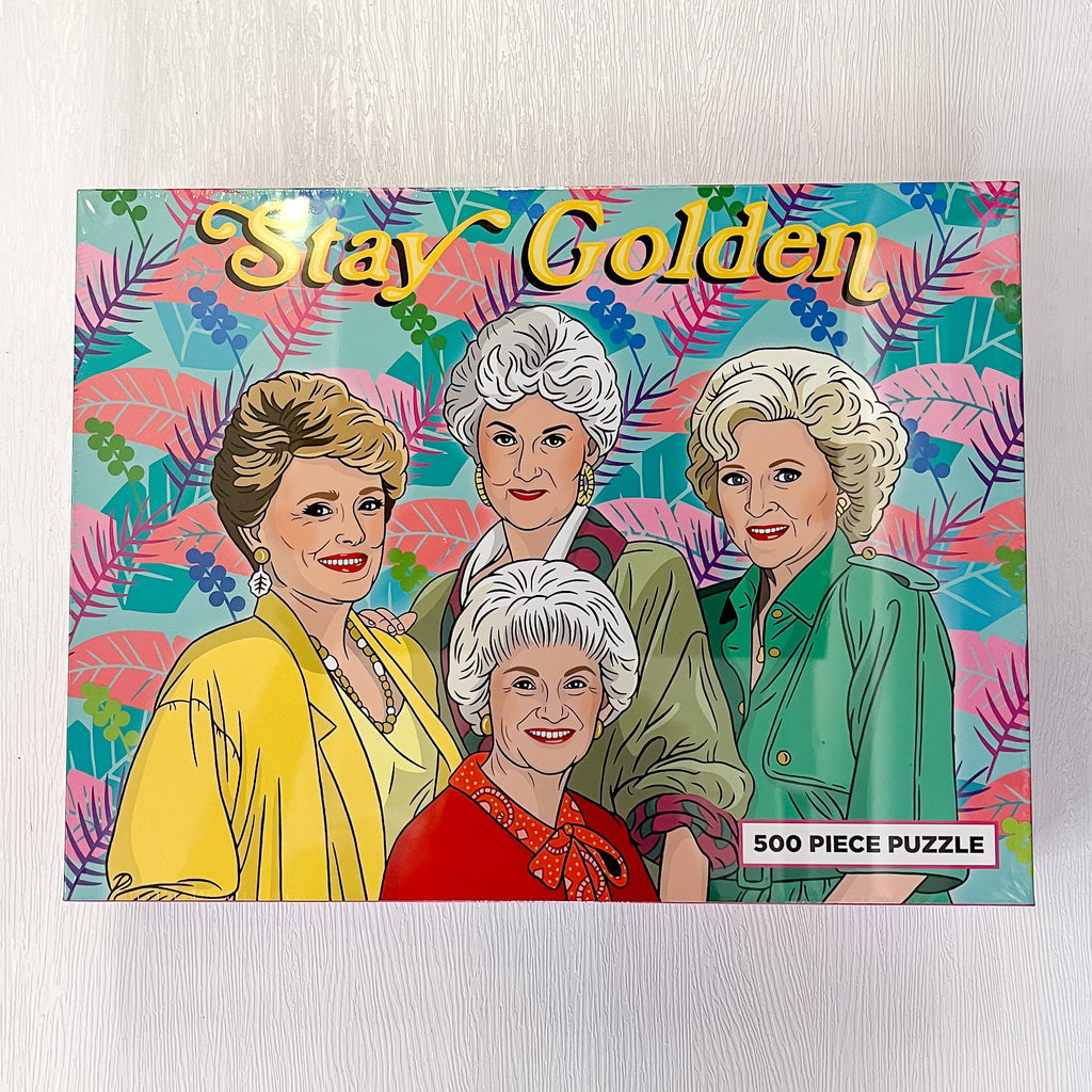 Stay Golden Girls Puzzle - Lyla's: Clothing, Decor & More - Plano Boutique