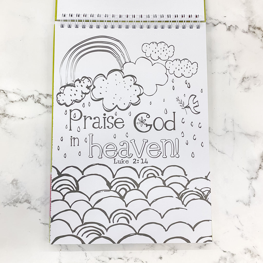 Inspirational Coloring Book For Girls - Lyla's: Clothing, Decor & More - Plano Boutique