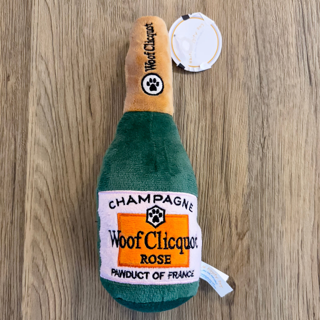 Woof Clicquot Rose' Plush Dog Toy - Lyla's: Clothing, Decor & More - Plano Boutique
