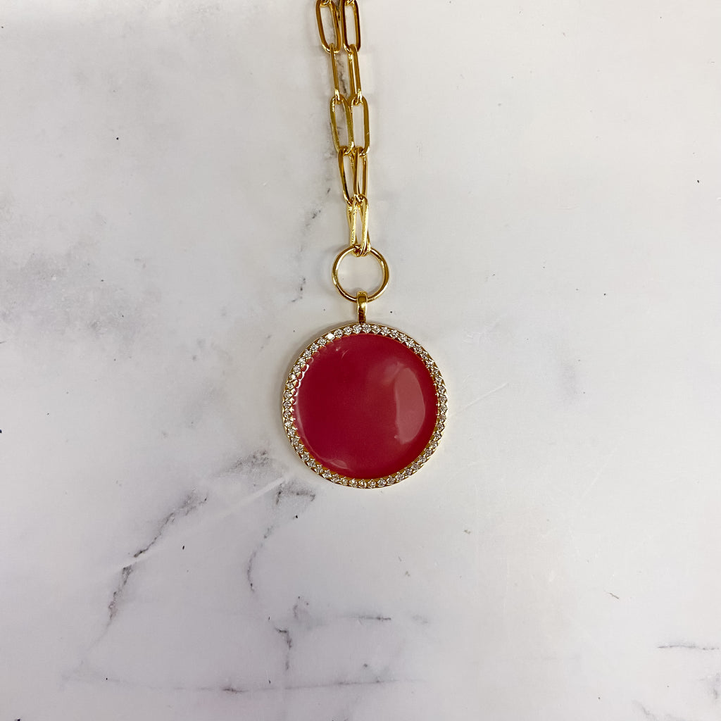 Berry Pendant Necklace - Lyla's: Clothing, Decor & More - Plano Boutique