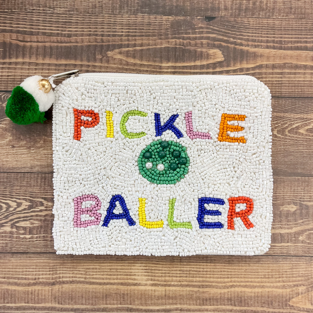 Pickle Baller Beaded Bag - Lyla's: Clothing, Decor & More - Plano Boutique