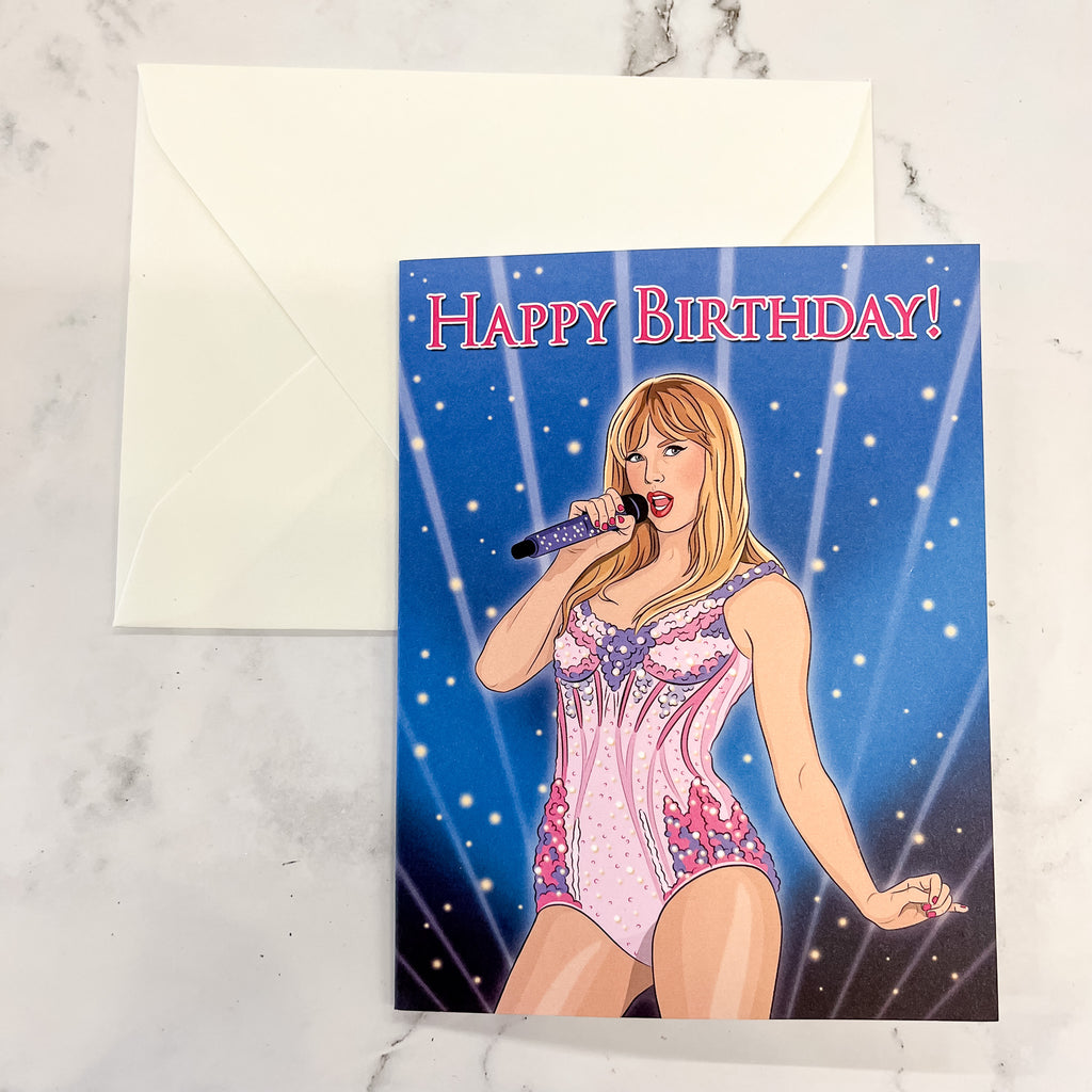 Happy Birthday, Taylor Greatest Era Card - Lyla's: Clothing, Decor & More - Plano Boutique