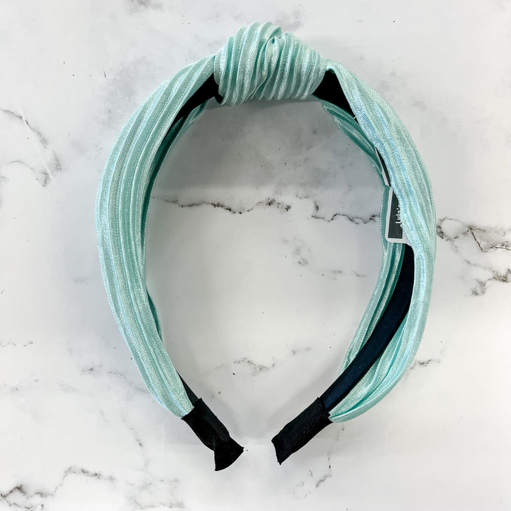 Teal Knot Headband - Lyla's: Clothing, Decor & More - Plano Boutique