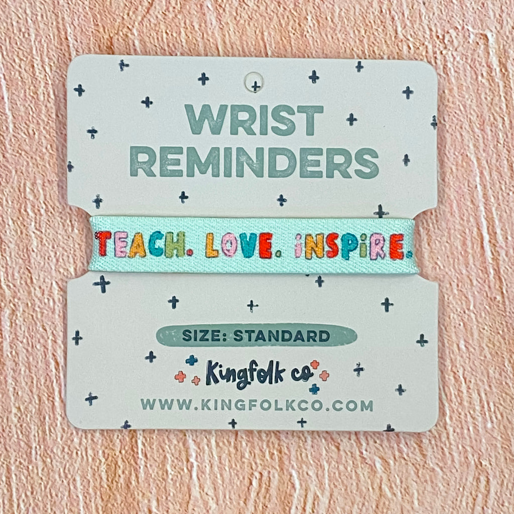 Teach Love Inspire Bracelet - Lyla's: Clothing, Decor & More - Plano Boutique