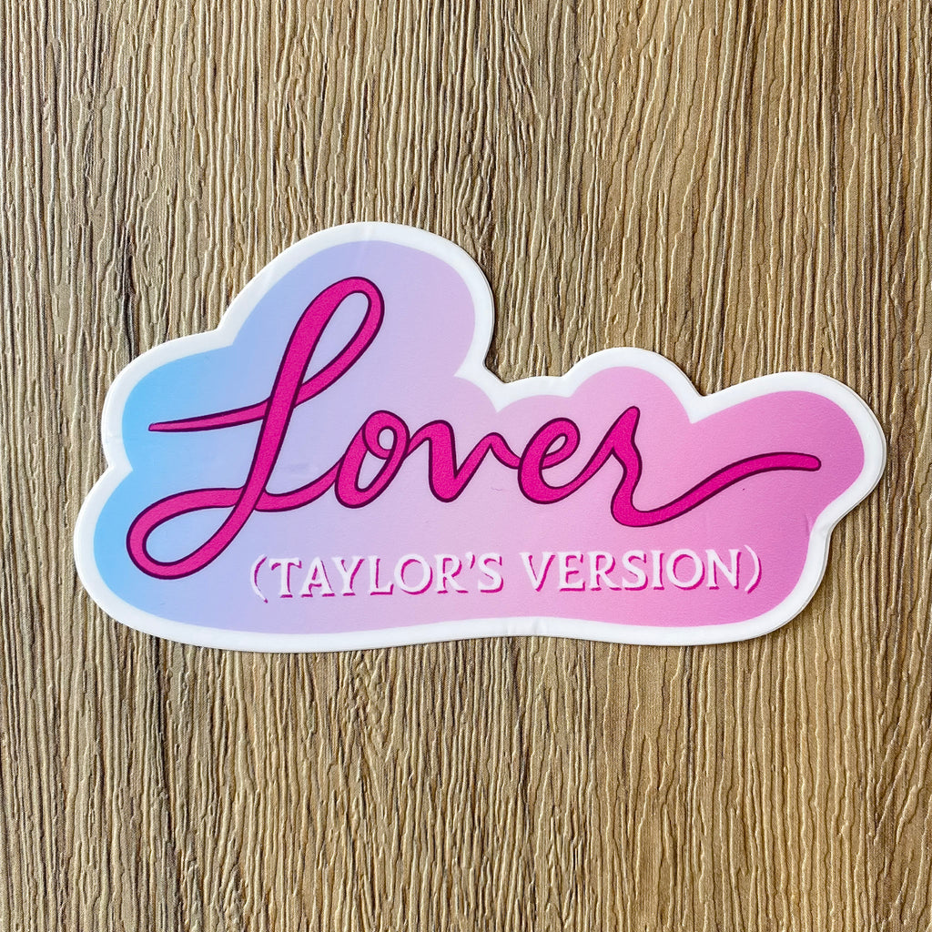 Lover (Taylor's Version) Sticker - Lyla's: Clothing, Decor & More - Plano Boutique