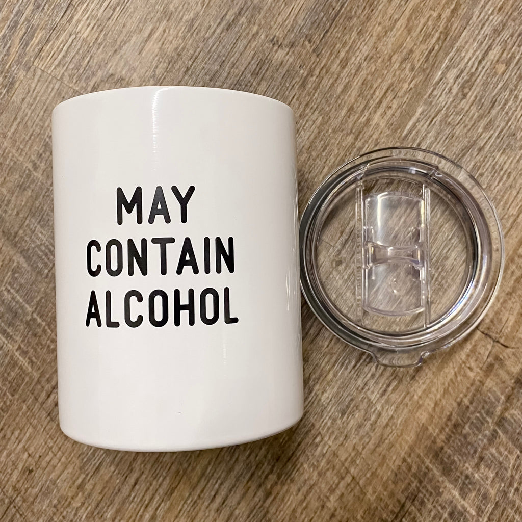 May Contain Alcohol Tumbler - Lyla's: Clothing, Decor & More - Plano Boutique