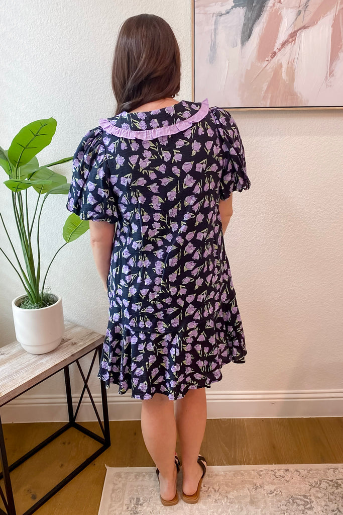 Dream of Me Floral Black Dress - Lyla's: Clothing, Decor & More - Plano Boutique