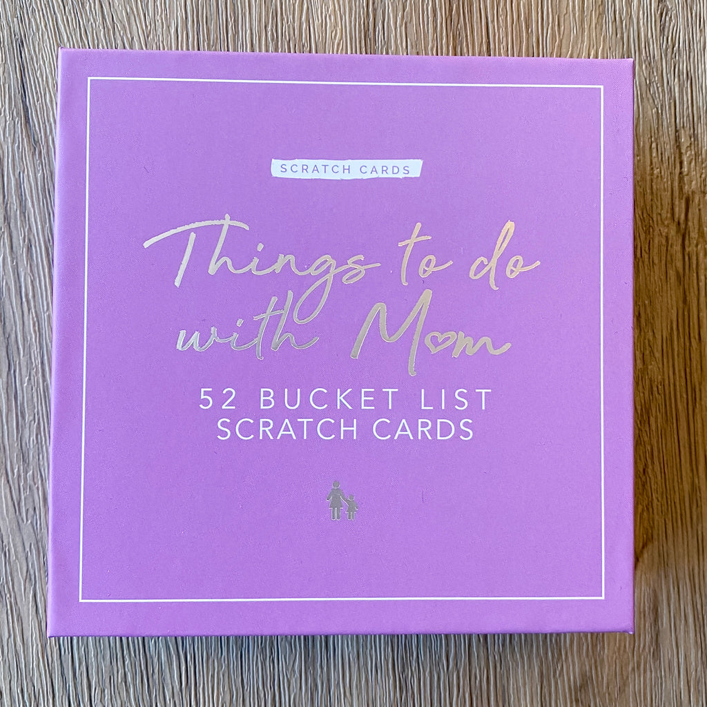 Things to Do With Mom Scratch Cards - Lyla's: Clothing, Decor & More - Plano Boutique