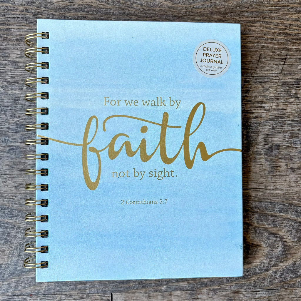 Walk By Faith Spiral Prayer Journal - Lyla's: Clothing, Decor & More - Plano Boutique