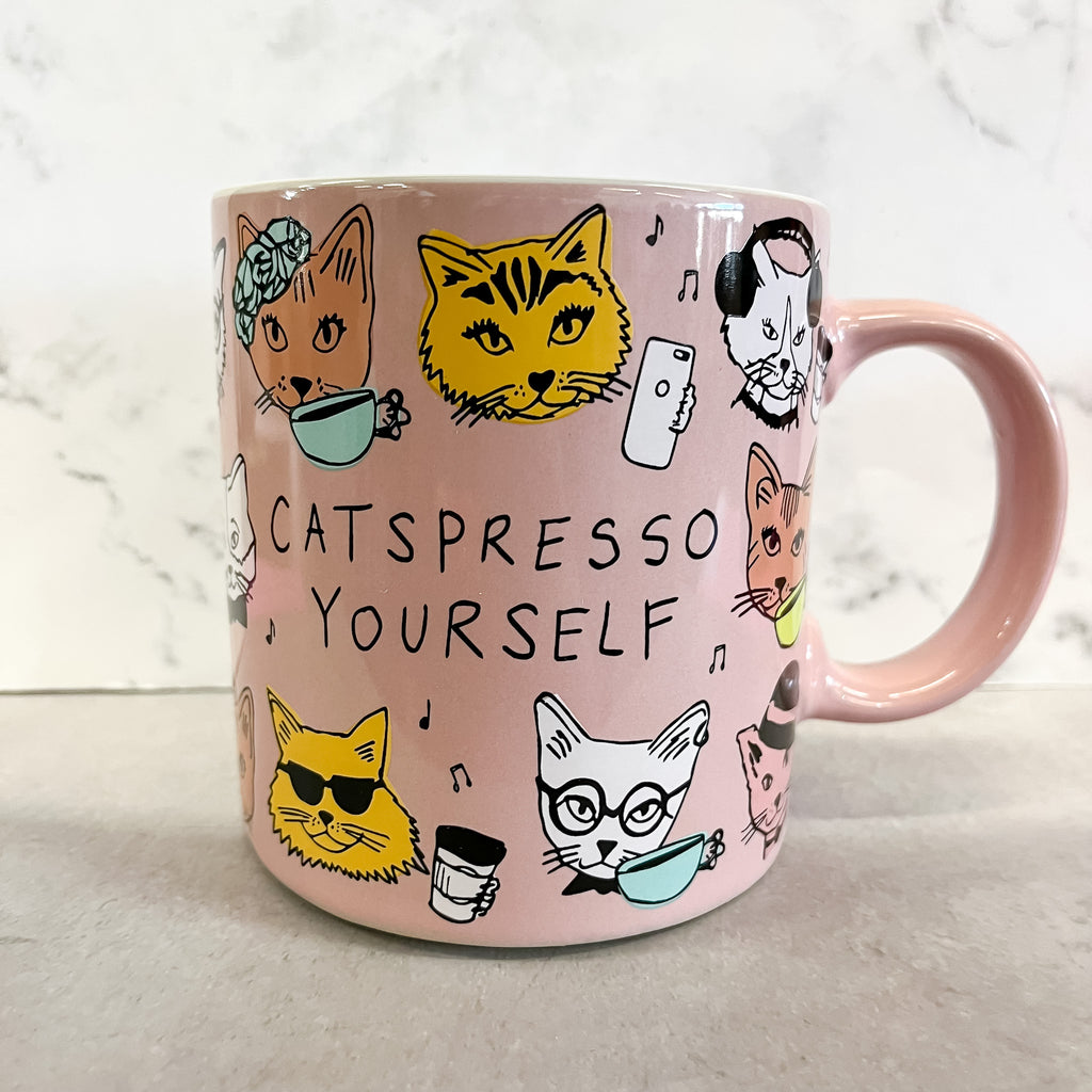 Catspresso Yourself 20 ounce Coffee Mug - Lyla's: Clothing, Decor & More - Plano Boutique