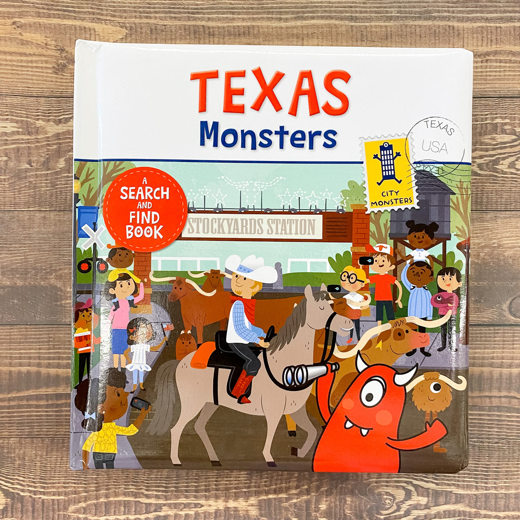 Texas Monsters Board book - Lyla's: Clothing, Decor & More - Plano Boutique