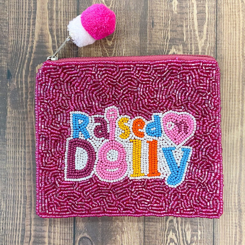 Raised on Dolly Beaded Pouch - Lyla's: Clothing, Decor & More - Plano Boutique