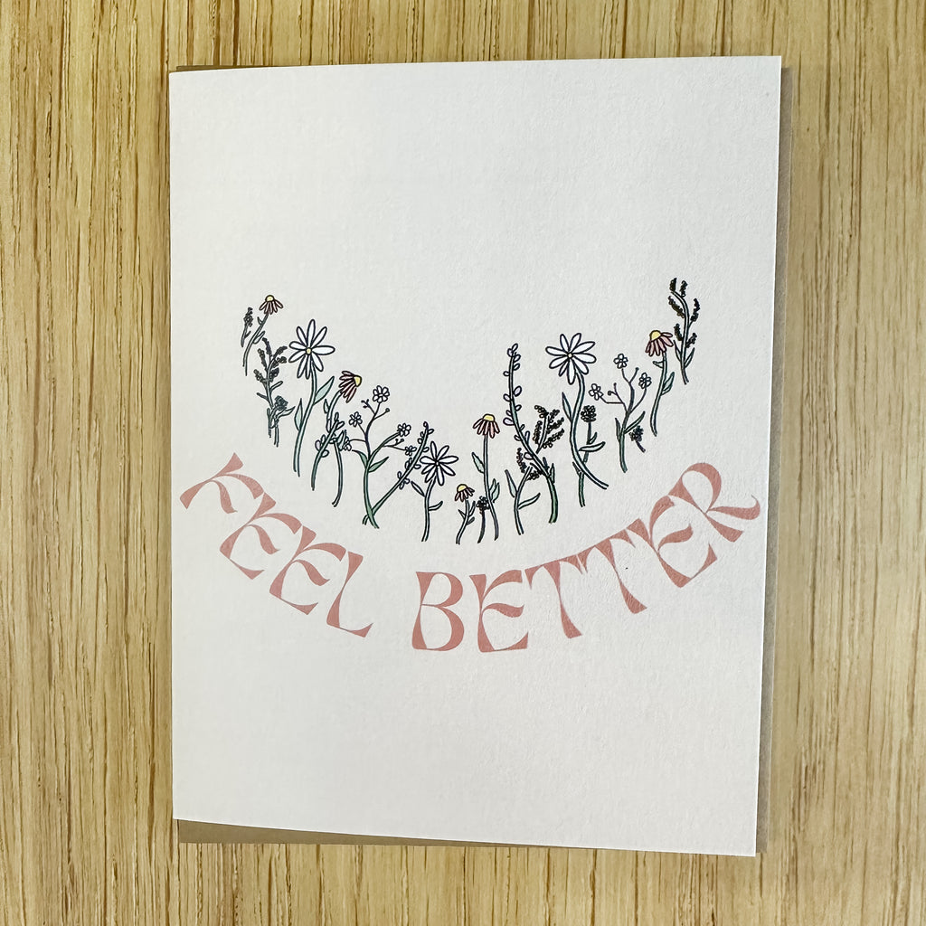 Feel Better Floral Card - Lyla's: Clothing, Decor & More - Plano Boutique