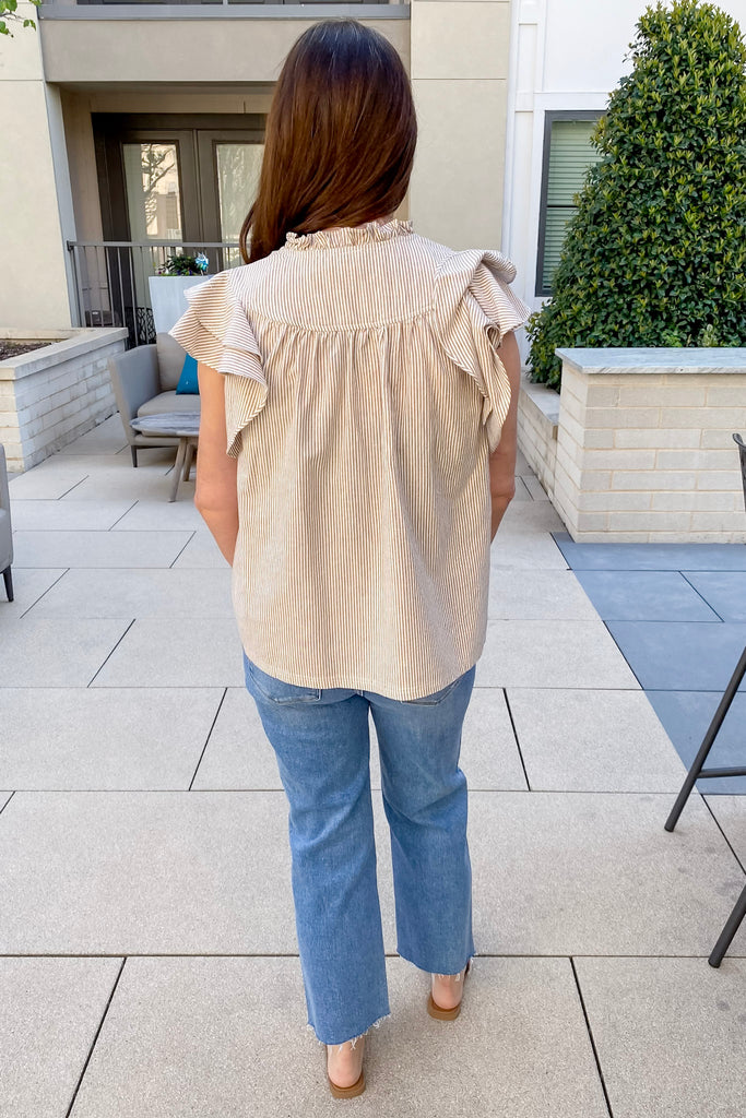 You Got Me Striped Coco Top - Lyla's: Clothing, Decor & More - Plano Boutique