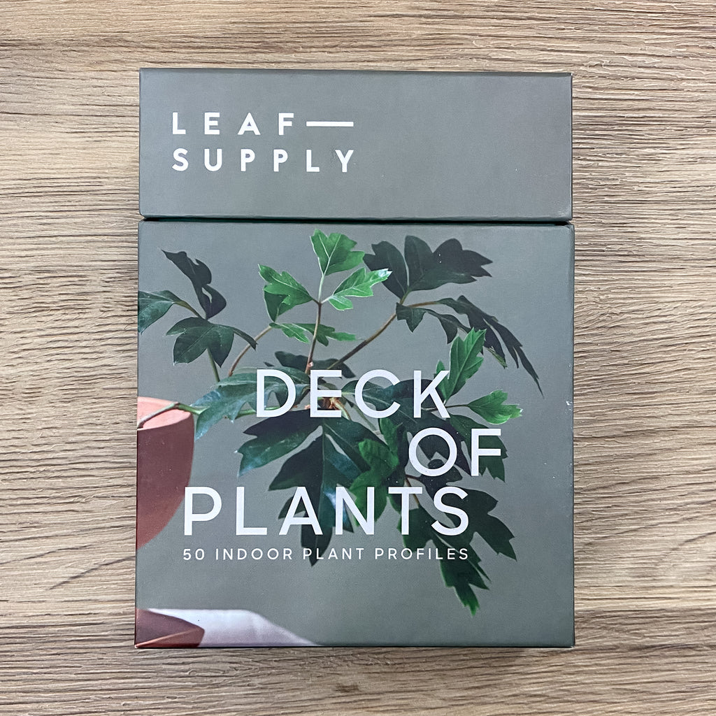 Leaf Supply Deck of Plants: 50 Indoor Plant Profiles - Lyla's: Clothing, Decor & More - Plano Boutique